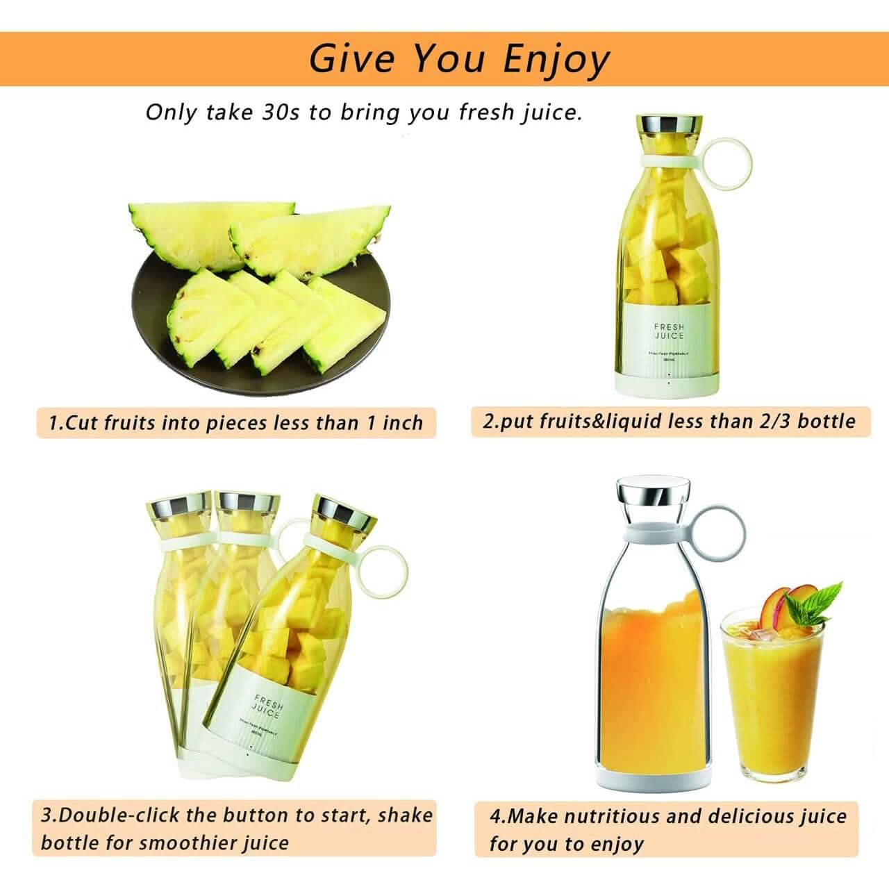 Elevated Blend Portable Blender